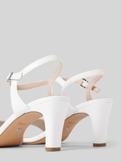 Peek & Cloppenburg TamarisSandalette Mit Breiter Schaftbrücke In Weiss