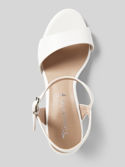 Peek & Cloppenburg TamarisSandalette Mit Breiter Schaftbrücke In Weiss