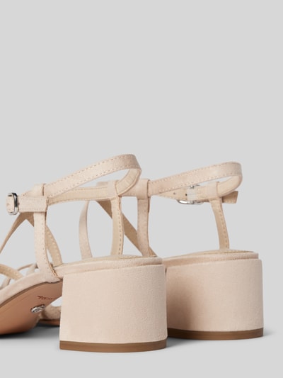 Peek & Cloppenburg TamarisSandalette Mit Dornschließe In Beige