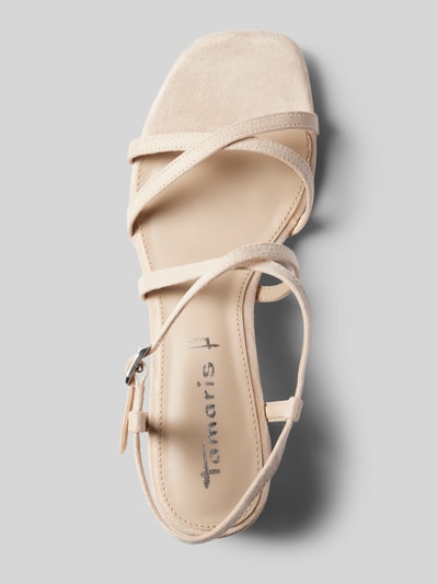 Peek & Cloppenburg TamarisSandalette Mit Dornschließe In Beige