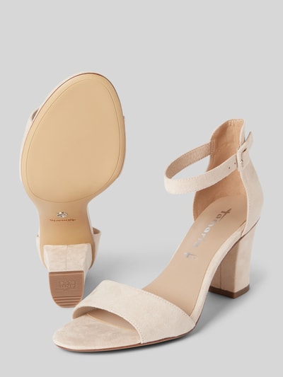 Peek & Cloppenburg TamarisSandalette Mit Dornschließe In Beige