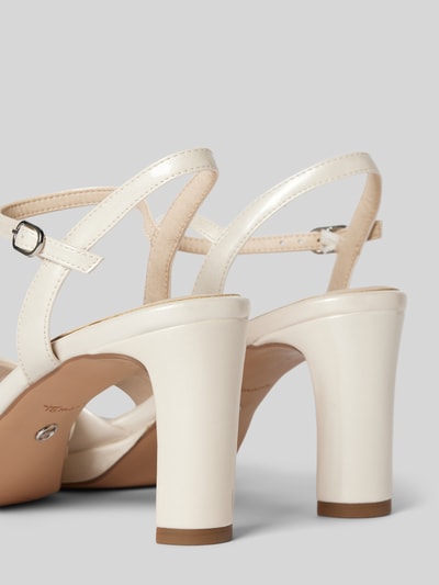 Peek & Cloppenburg TamarisSandalette Mit Dornschließe In Beige