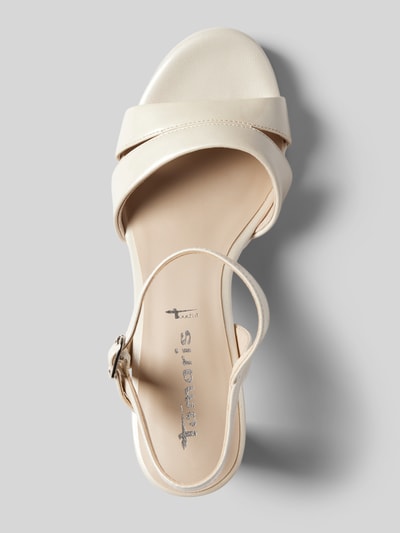 Peek & Cloppenburg TamarisSandalette Mit Dornschließe In Beige