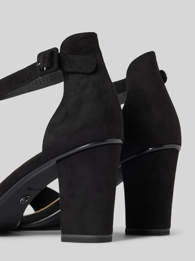 Peek & Cloppenburg TamarisSandalette Mit Dornschließe In Black