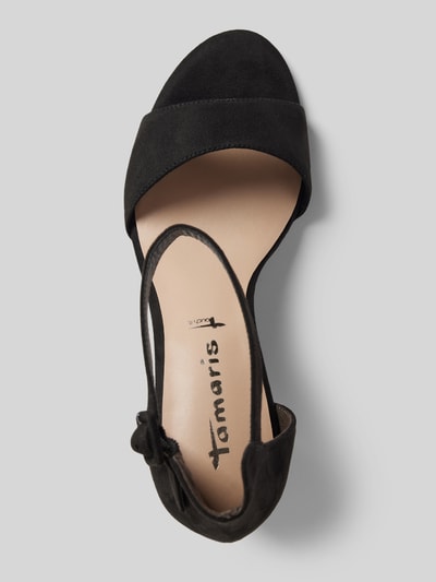 Peek & Cloppenburg TamarisSandalette Mit Dornschließe In Black