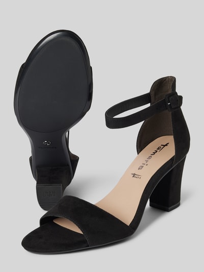 Peek & Cloppenburg TamarisSandalette Mit Dornschließe In Black