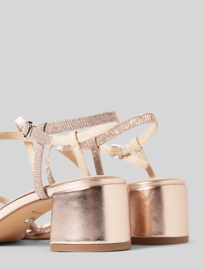 Peek & Cloppenburg TamarisSandalette Mit Dornschließe In Rose Gold