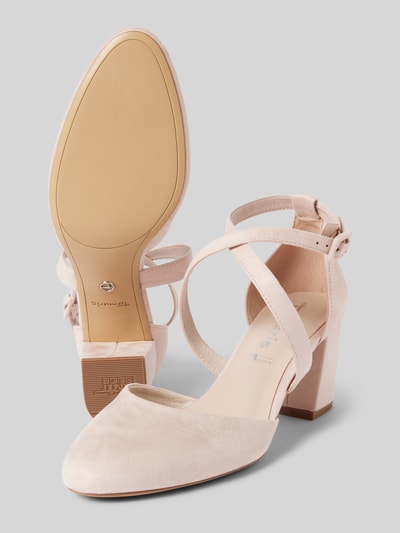 Peek & Cloppenburg TamarisSandalette Mit Gekreuzten Riemen In Beige