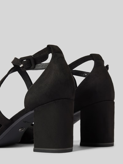 Peek & Cloppenburg TamarisSandalette Mit Gekreuzten Riemen In Black