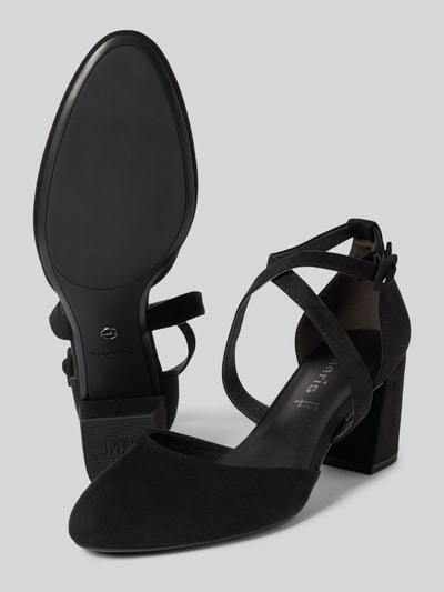 Peek & Cloppenburg TamarisSandalette Mit Gekreuzten Riemen In Black