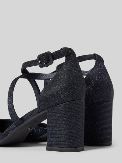 Peek & Cloppenburg TamarisSandalette Mit Gekreuzten Riemen In Marine