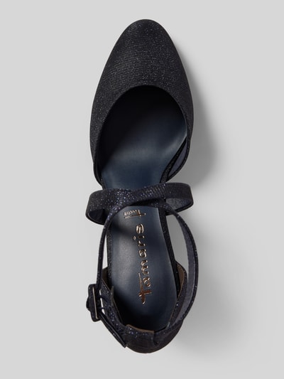 Peek & Cloppenburg TamarisSandalette Mit Gekreuzten Riemen In Marine