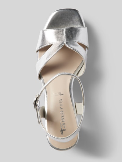 Peek & Cloppenburg TamarisSandalette Mit Plateausohle In Silber