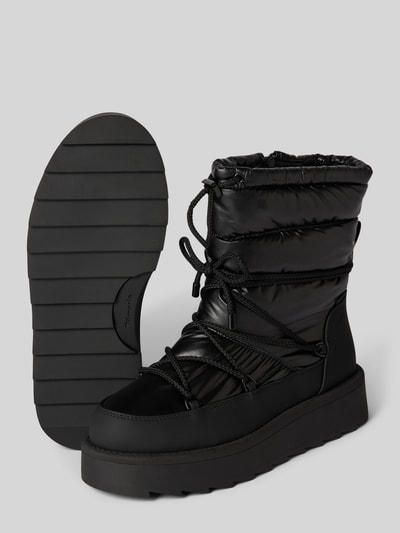 Peek & Cloppenburg TamarisSnow Boots In Metallic In Black