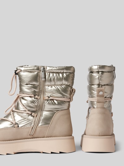 Peek & Cloppenburg TamarisSnow Boots In Metallic In Metallic Beige