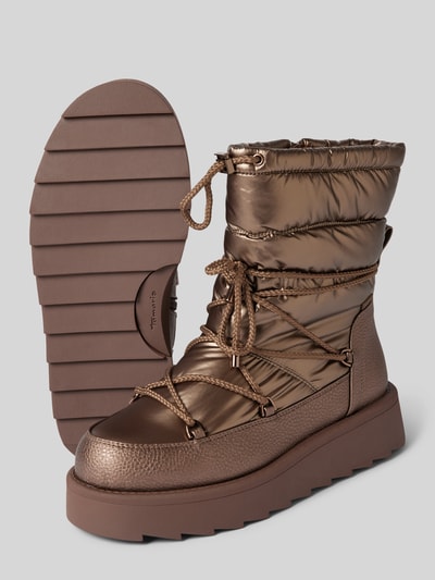 Peek & Cloppenburg TamarisSnow Boots In Metallic In Metallic Braun