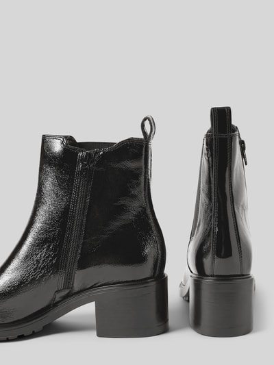 Peek & Cloppenburg TamarisStiefeletten Aus Leder Mit Elastischen Einsätzen In Black