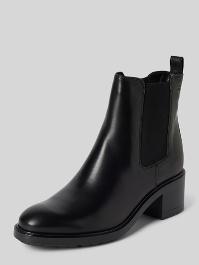 Peek & Cloppenburg TamarisStiefeletten Aus Leder Mit Elastischen Einsätzen In Black