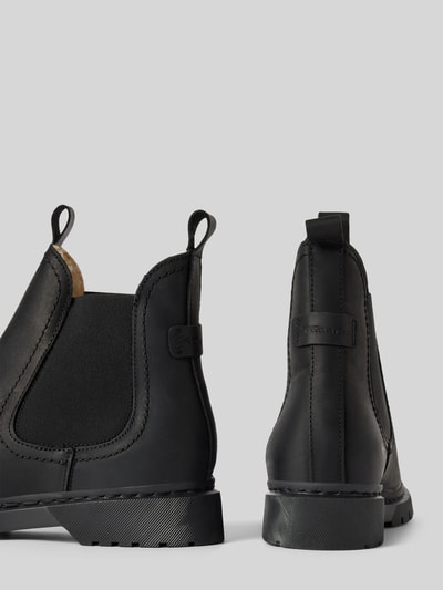 Peek & Cloppenburg TamarisStiefeletten Aus Leder Mit Elastischen Einsätzen In Black