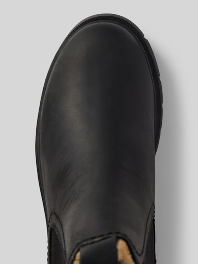 Peek & Cloppenburg TamarisStiefeletten Aus Leder Mit Elastischen Einsätzen In Black