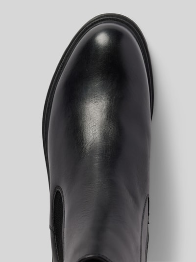 Peek & Cloppenburg TamarisStiefeletten Aus Leder Mit Elastischen Einsätzen In Black