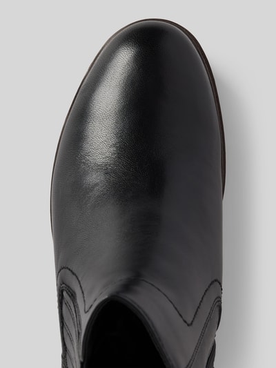 Peek & Cloppenburg TamarisStiefeletten Aus Leder Mit Profilierter Sohle In Black