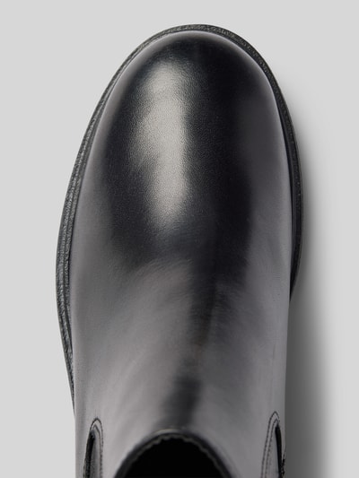 Peek & Cloppenburg TamarisStiefeletten Aus Leder-Textil-Mix Mit Elastischen Einsätzen In Black