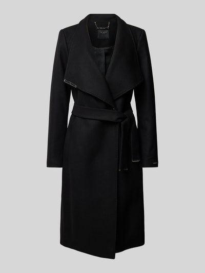 Peek & Cloppenburg Ted BakerWollmantel Mit Bindegürtel Modell 'ROSE' In Black