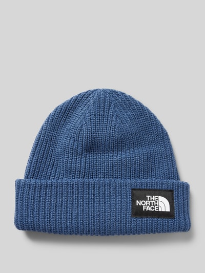 Peek & Cloppenburg The North FaceBeanie mit Label-Detail in dunkelblau