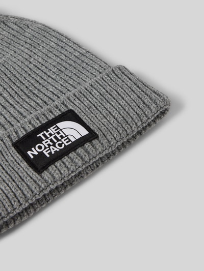 Peek & Cloppenburg The North FaceBeanie Mit Label-Patch In Mittelgrau Melange