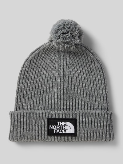 Peek & Cloppenburg The North FaceBeanie mit Label-Patch in mittelgrau melange
