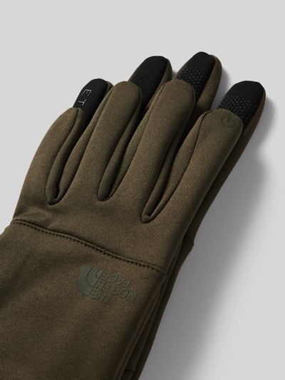 Peek & Cloppenburg The North FaceHandschuhe Mit Label-Print Modell 'ETIP' In Oliv