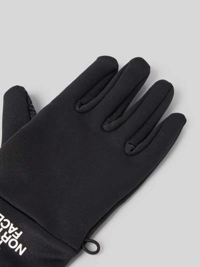 Peek & Cloppenburg The North FaceHandschuhe Mit Label-Print Modell 'RINO' In Black