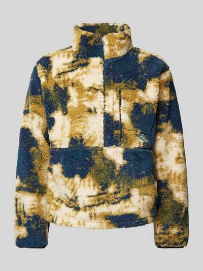 Peek & Cloppenburg The North FaceSherpa Jacket Mit Stehkragen Modell 'EXTREME PILE' In Petrol Melange