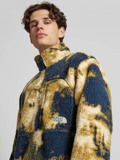 Peek & Cloppenburg The North FaceSherpa Jacket Mit Stehkragen Modell 'EXTREME PILE' In Petrol Melange