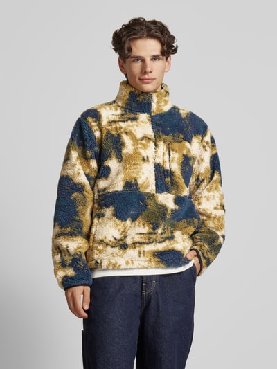 Peek & Cloppenburg The North FaceSherpa Jacket Mit Stehkragen Modell 'EXTREME PILE' In Petrol Melange