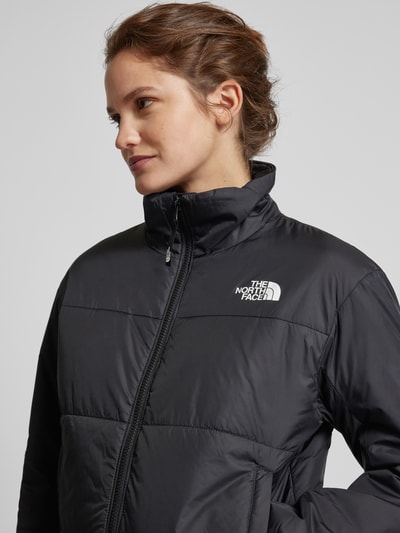 Peek & Cloppenburg The North FaceSteppjacke Mit Stehkragen Modell 'GOSEI' In Metallic Black