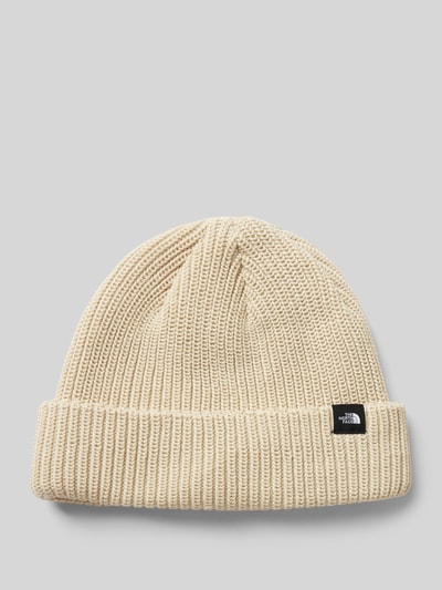 Peek & Cloppenburg The North FaceStrickmütze mit Label-Patch in beige