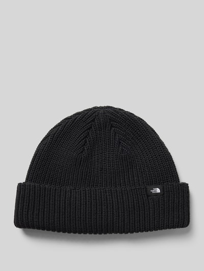 Peek & Cloppenburg The North FaceStrickmütze mit Label-Patch in black