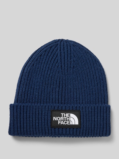 Peek & Cloppenburg The North FaceStrickmütze mit Label-Patch in dunkelblau