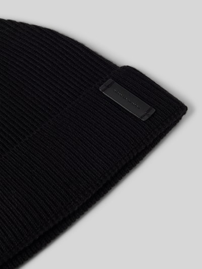 Peek & Cloppenburg Tiger Of SwedenMütze Mit Label-Patch Modell 'CALDU' In Black