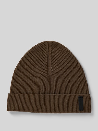 Peek & Cloppenburg Tiger Of SwedenMütze mit Label-Patch Modell 'CALDU' in oliv