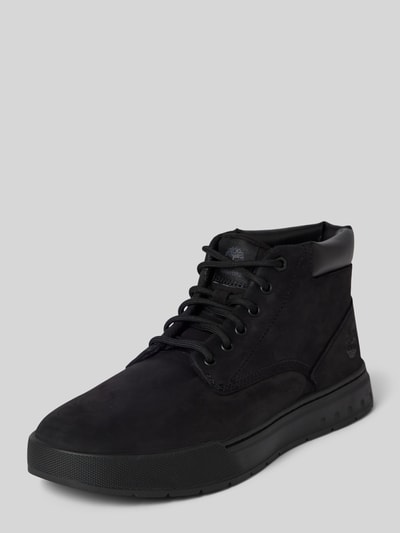 Peek & Cloppenburg TimberlandBoots aus Leder mit Label-Detail Modell 'Maple Grove' in black