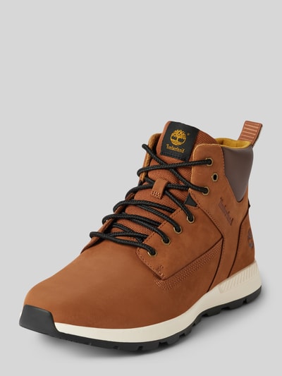 Peek & Cloppenburg TimberlandBoots aus Leder-Textil-Mix Modell 'Killington' in beige