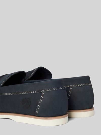 Peek & Cloppenburg TimberlandBootsschuhe Mit Breiter Schaftbrücke In Marine