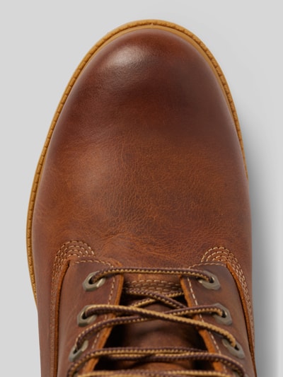 Peek & Cloppenburg TimberlandSchnürboots Aus Echtem Leder In Mittelbraun