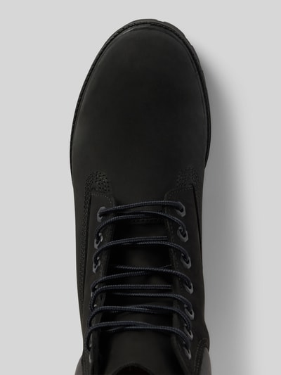 Peek & Cloppenburg TimberlandSchnürboots Aus Leder Mit Logo-Detail In Black