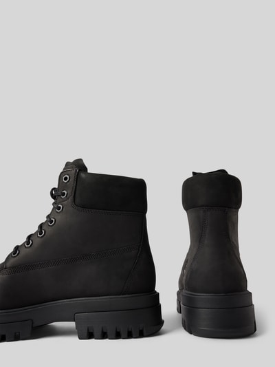 Peek & Cloppenburg TimberlandSchnürboots Aus Leder Mit Logo-Detail Modell 'ARBOR' In Black