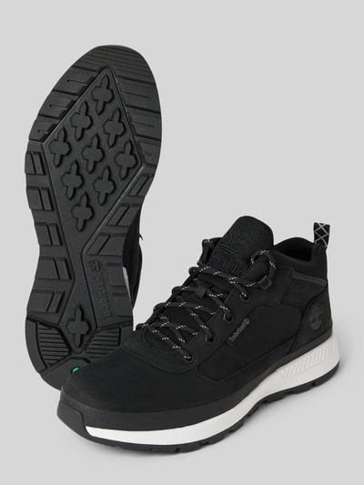 Peek & Cloppenburg TimberlandSneaker Aus Leder-Textil-Mix Modell 'Field Trekker' In Black