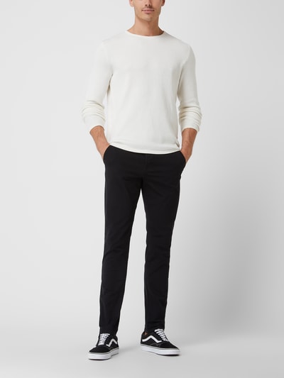 Peek & Cloppenburg Tom Tailor DenimSlim Fit Chino mit Gürtel in black